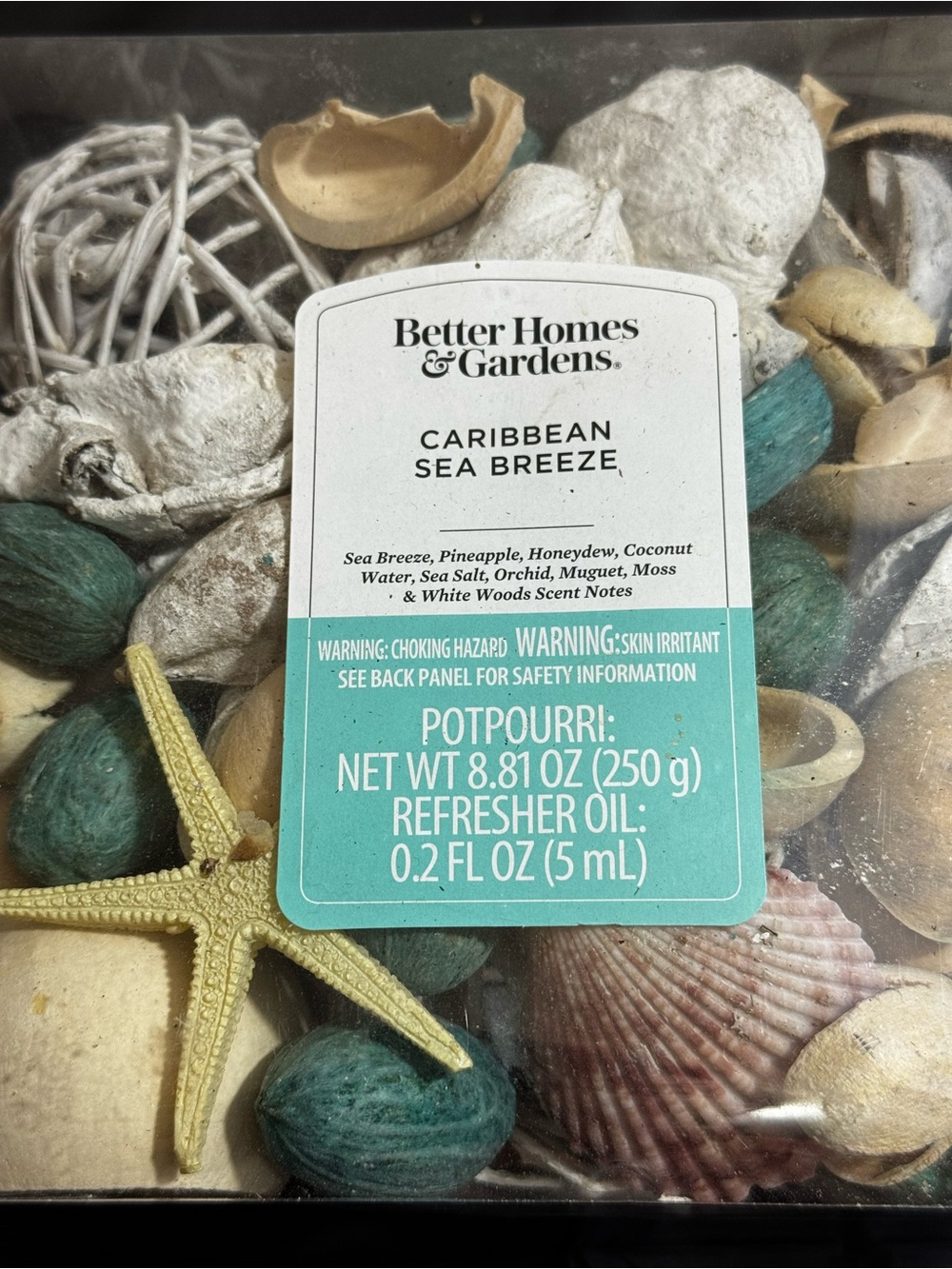 Better Homes And Gardens Caribbean Sea Breeze 8.81 Potpourri & Refresher Oil